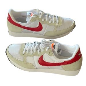 Nike Challenger OG Mens Shoes White University Red CW7645-100 Size 11